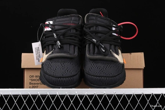 Black Nike O-W Air AA3830-002 x Presto 0801